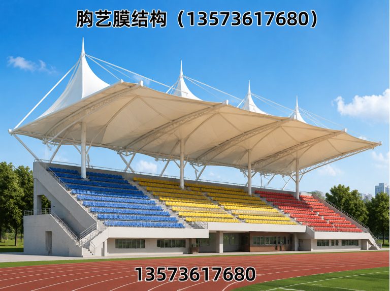 潍坊滨海经济技术开发区朐艺膜结构展示图